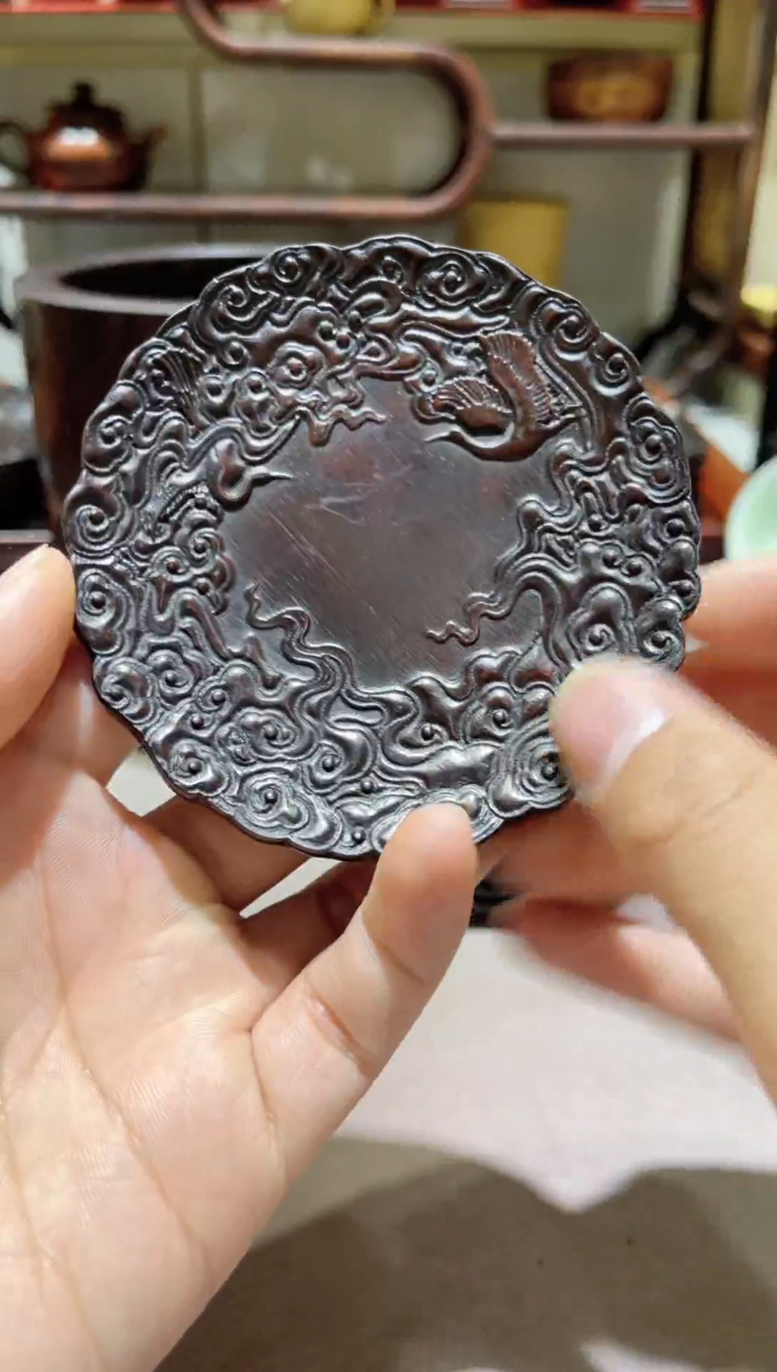 【闪购商品】木精品木雕祥云精工细作其一