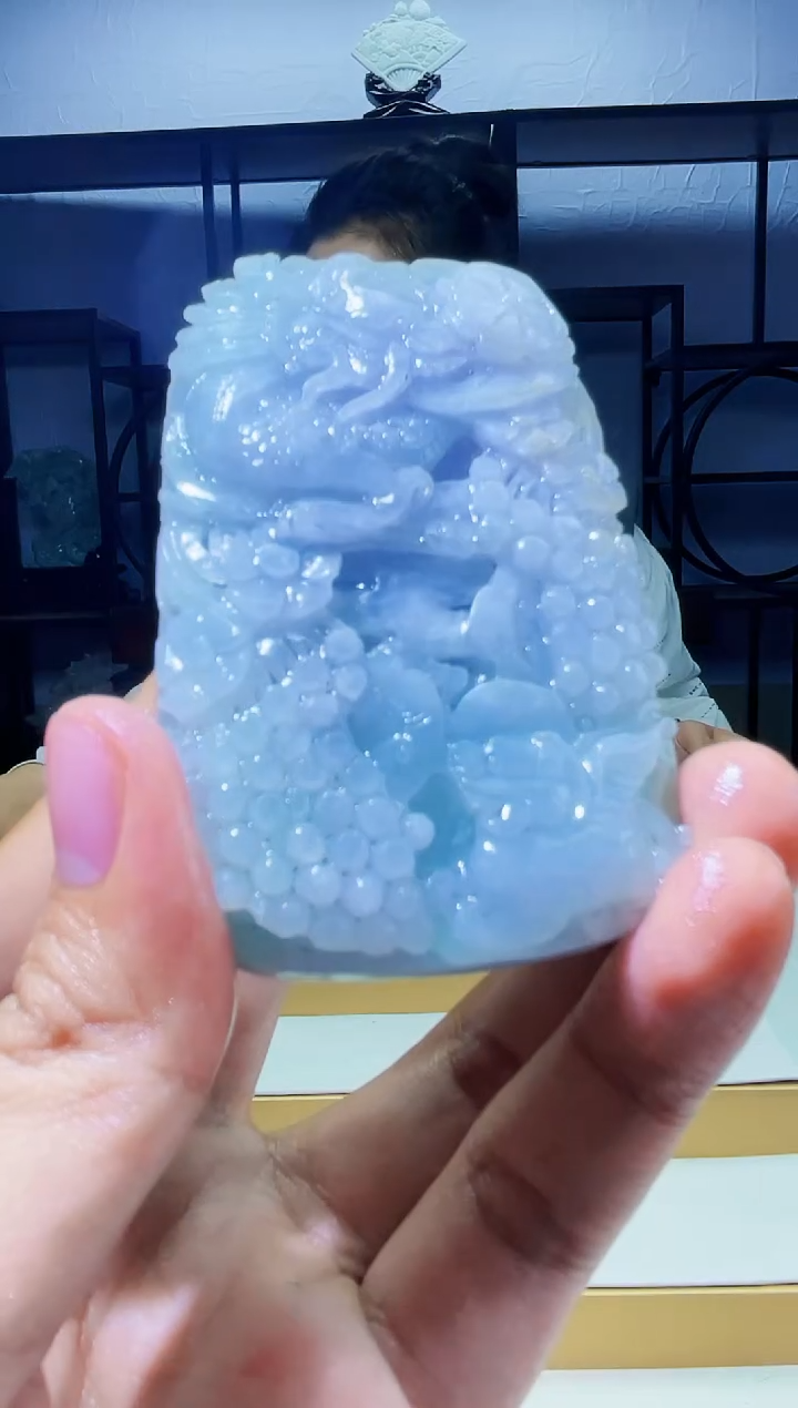 【闪购商品】定制翡翠未镶嵌毛货02020281 