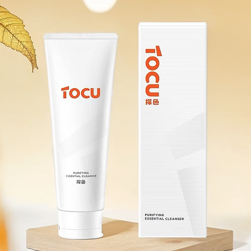 用精华洗脸！TOCU探色清肌精华洁颜乳120g/【效期至25年5月底】