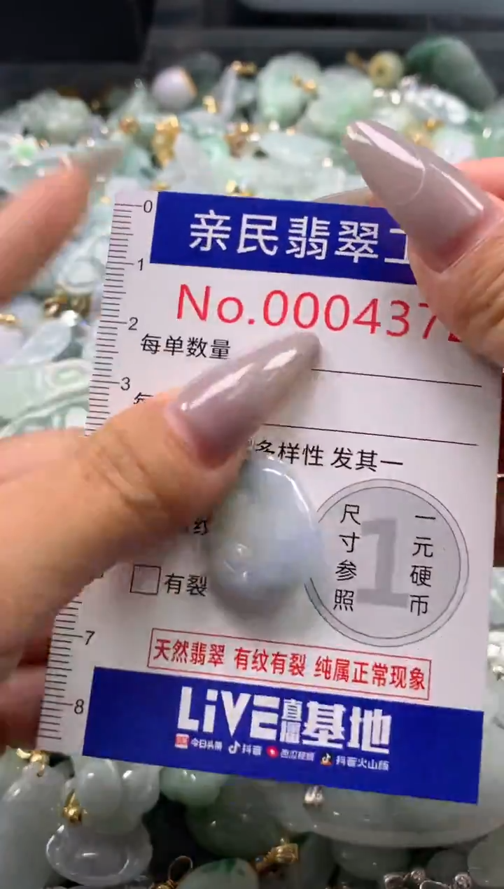 颈饰未镶嵌翡翠4372