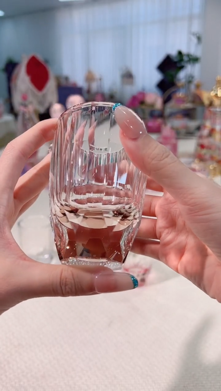 VON 水晶杯---咖色