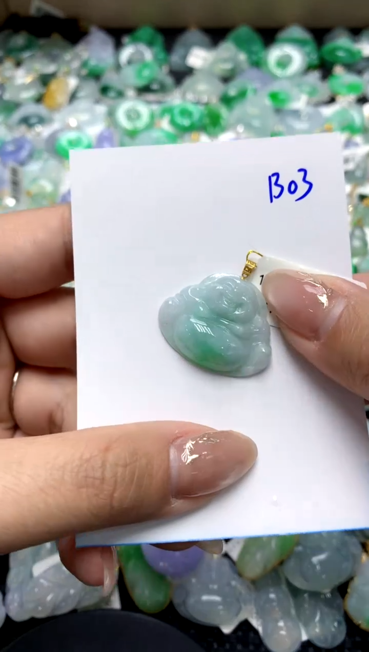 【闪购商品】翡翠颈饰18K金镶嵌11111111111111111