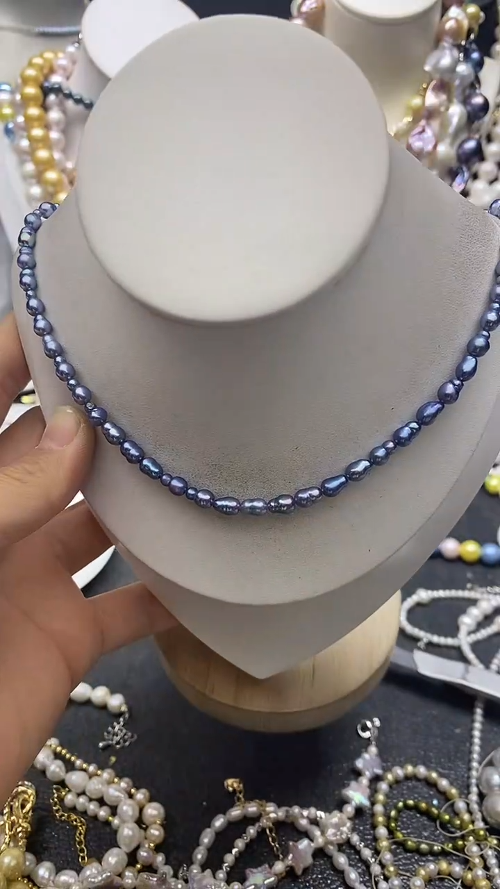 颈饰未镶嵌淡水珍珠多人