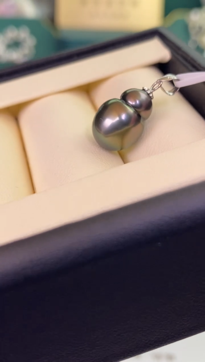 【闪购商品】海水珍珠颈饰18K金镶嵌1