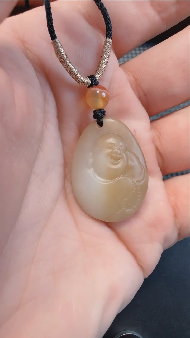 【闪购商品】和田玉吊坠(不含链)未镶嵌432佛公