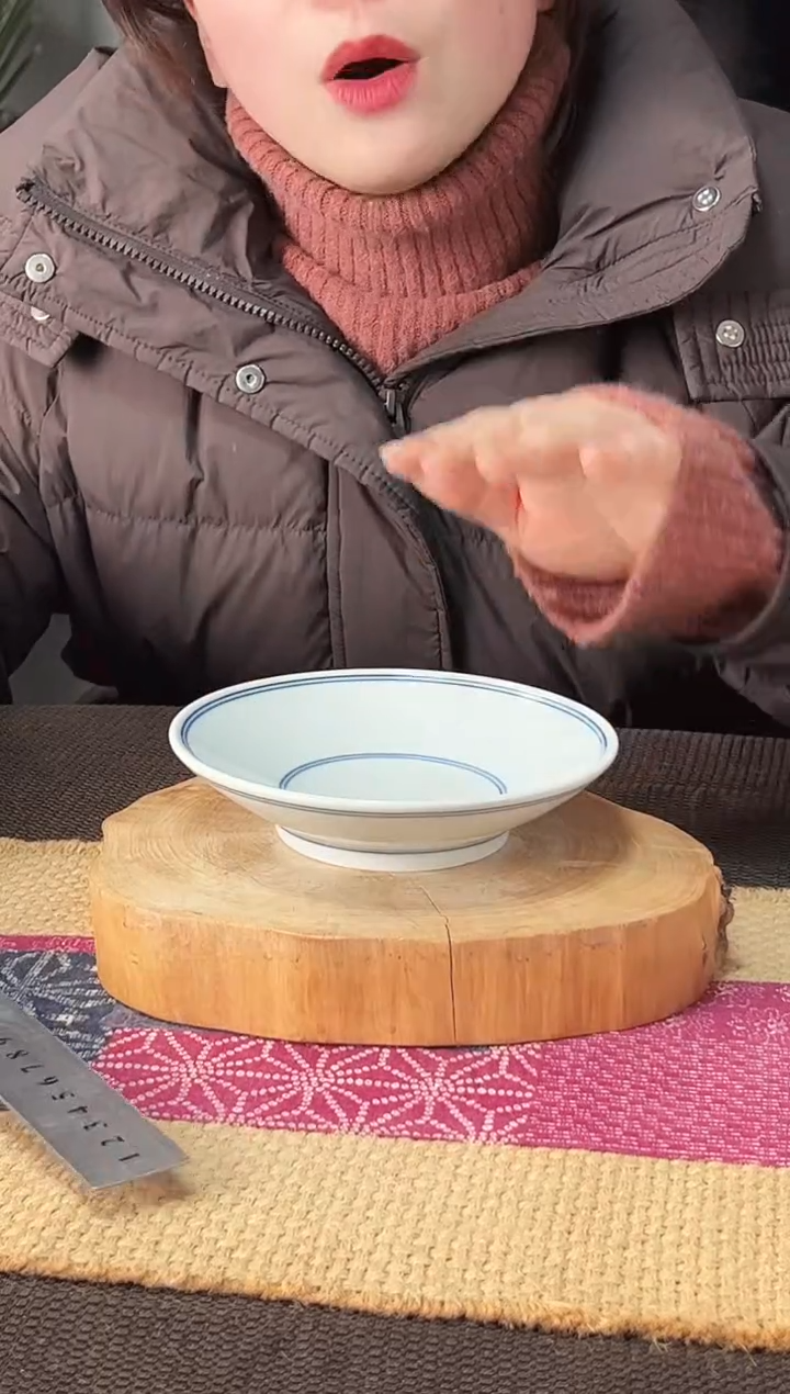 【闪购商品】碗开播福利双线6寸高足盘