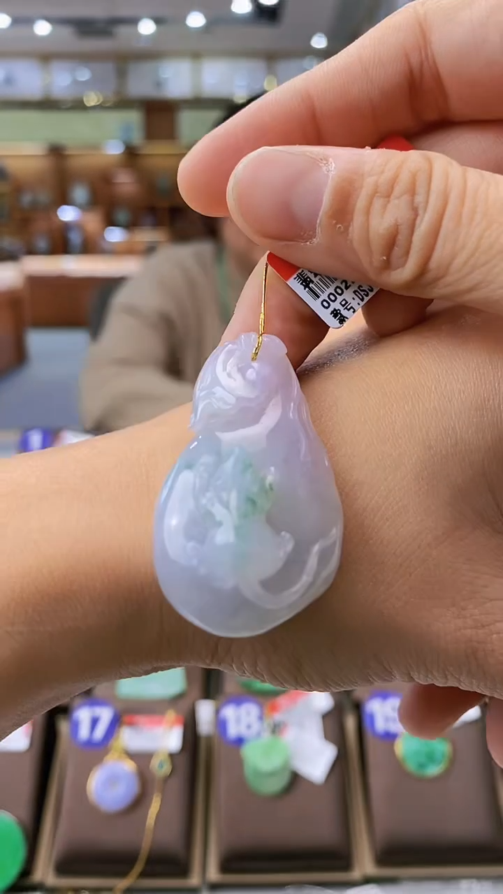 【闪购商品】翡翠颈饰未镶嵌花件