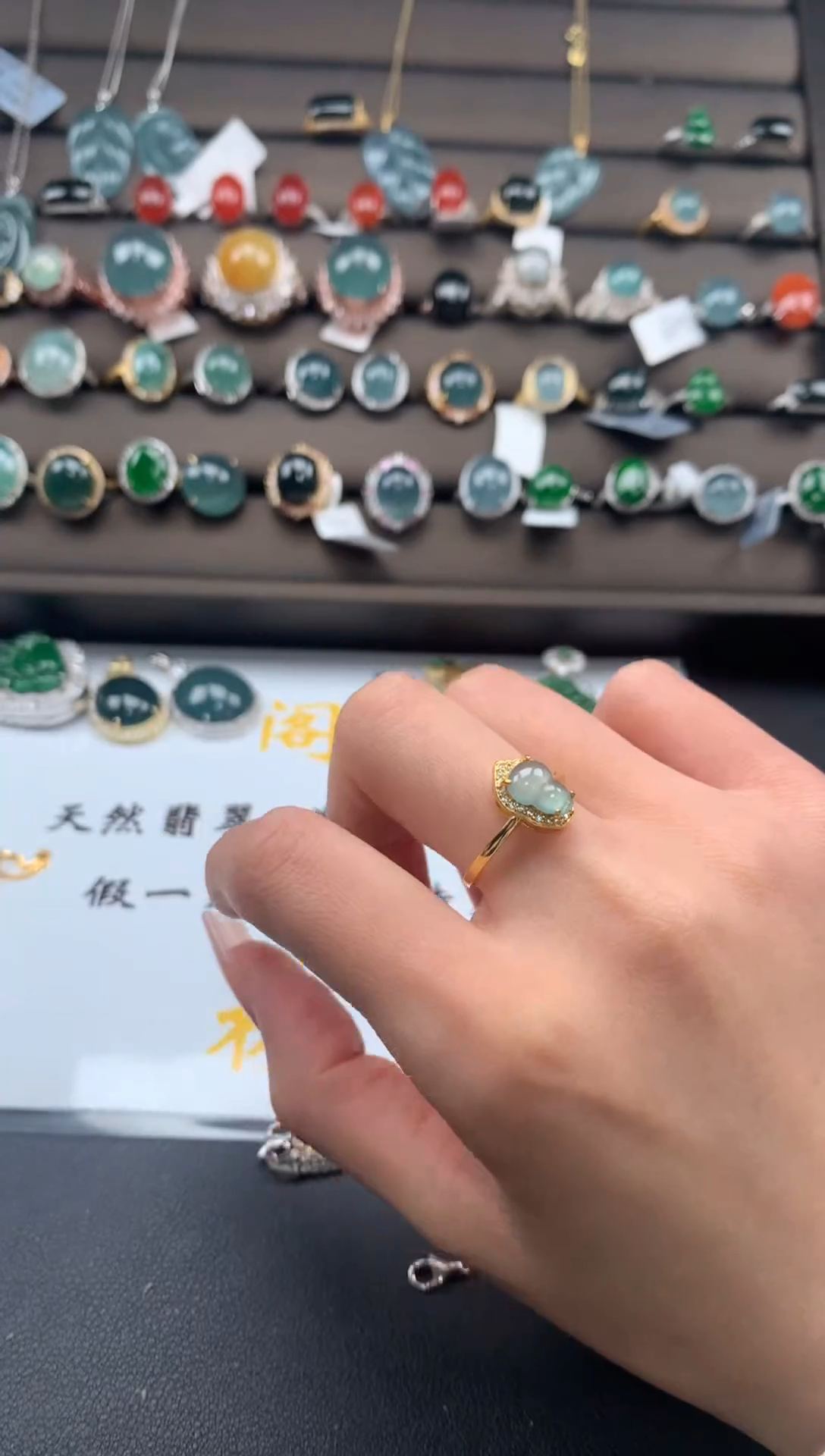 【闪购商品】翡翠戒指银S925镶嵌3123213123