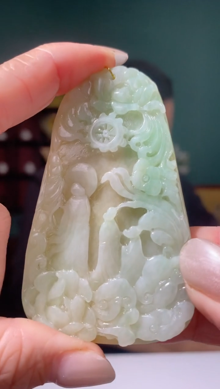 未镶嵌定制翡翠翡翠吊坠YF-13