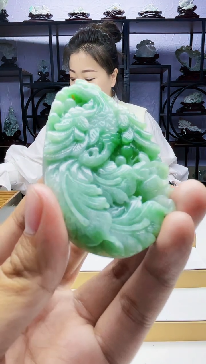 【闪购商品】定制翡翠未镶嵌毛货02100117