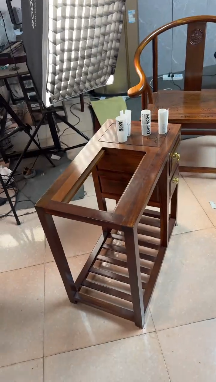 木（非红木类）进口款浅色茶水柜