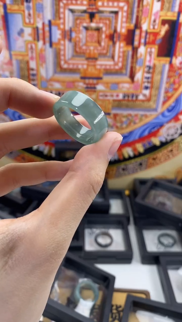 未镶嵌戒指翡翠386