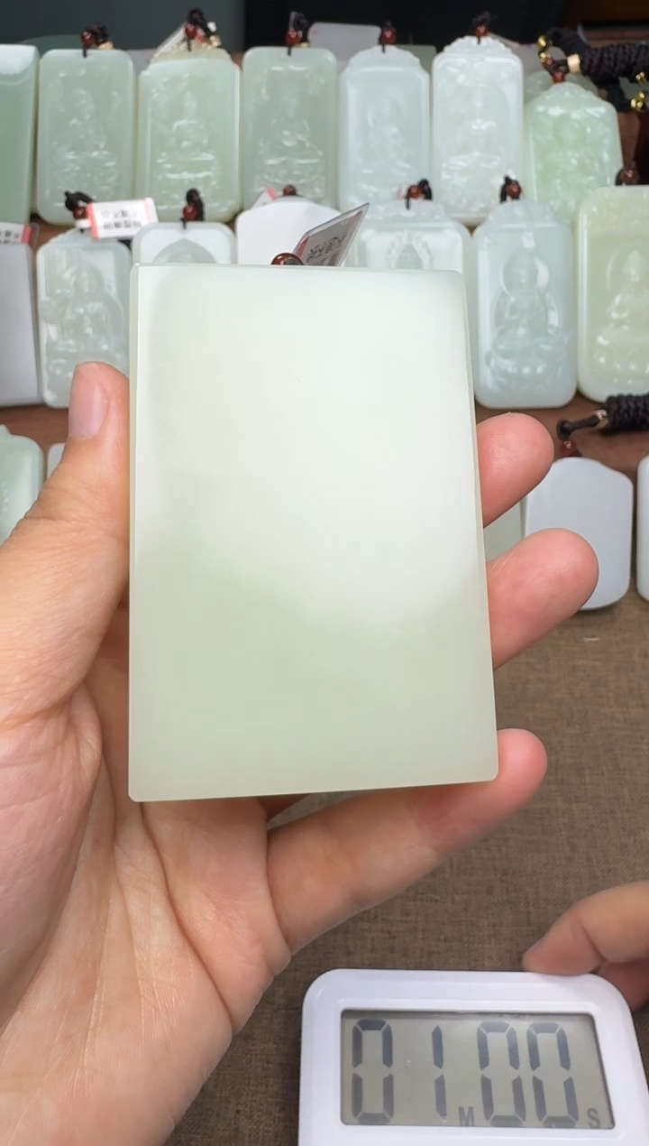 【闪购商品】和田玉颈饰未镶嵌和田玉挂件