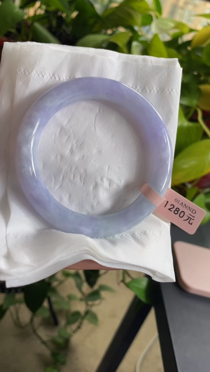 【闪购商品】翡翠手镯未镶嵌042手镯57.1