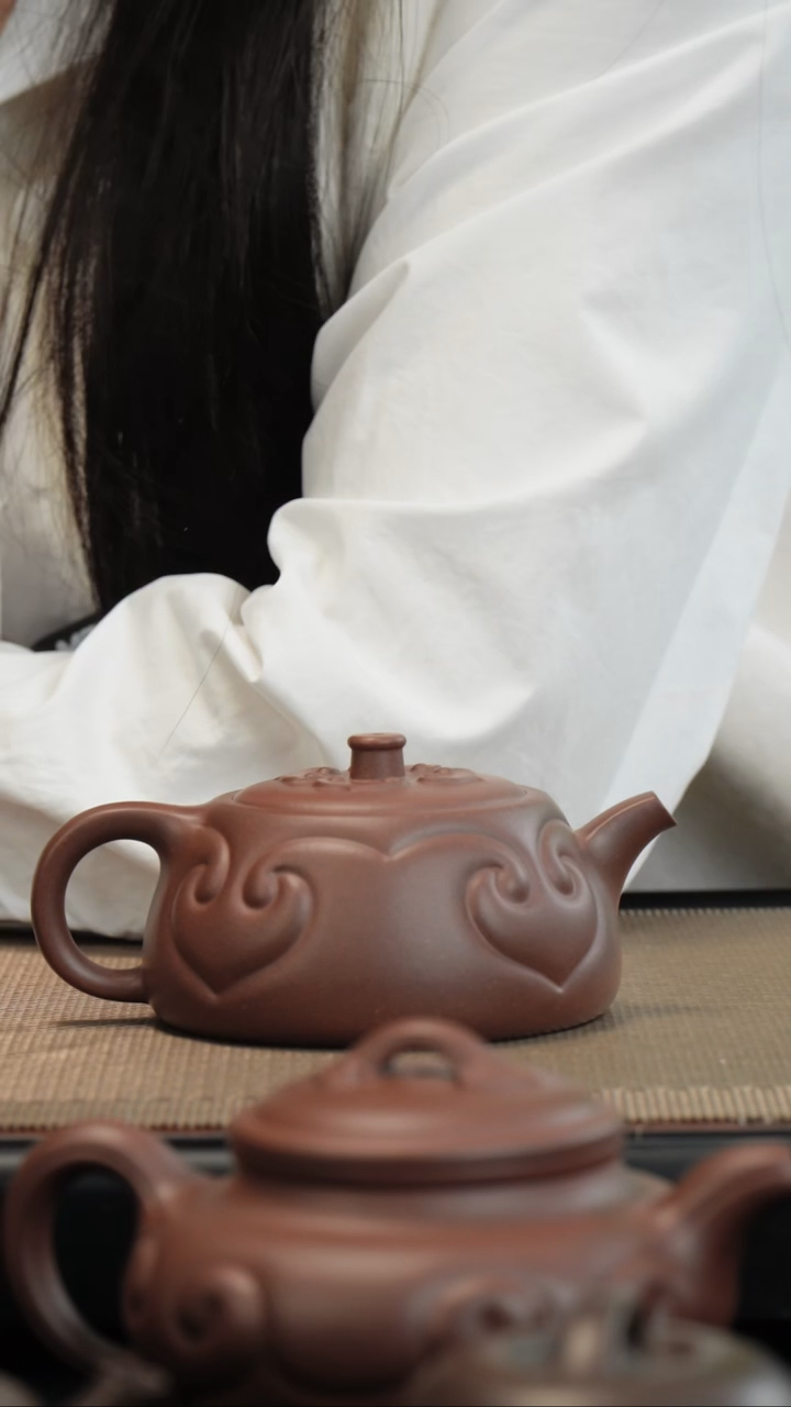 【闪购商品】紫砂茶壶底槽清如意井栏