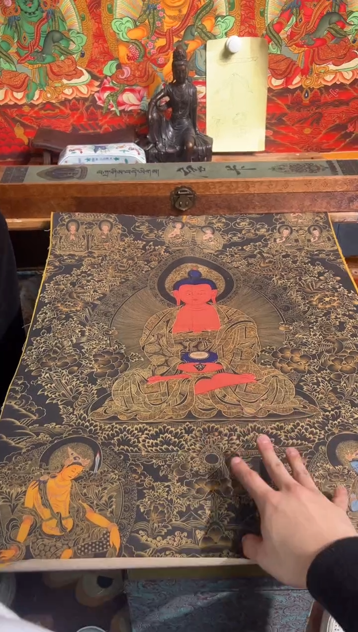 卷轴画卷轴画奥奥的唐卡