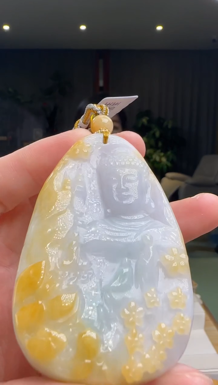 【闪购商品】翡翠吊坠(不含链)未镶嵌DY@@960Q3J14444