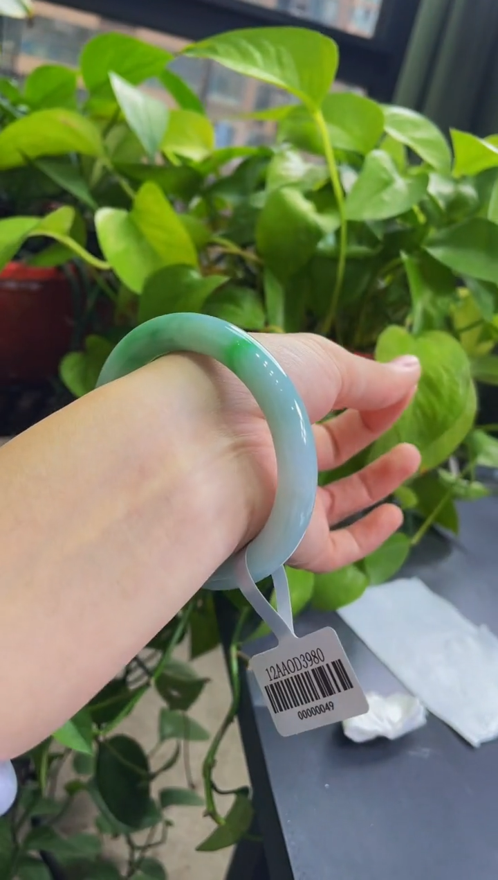 【闪购商品】翡翠手镯未镶嵌305手镯53.8