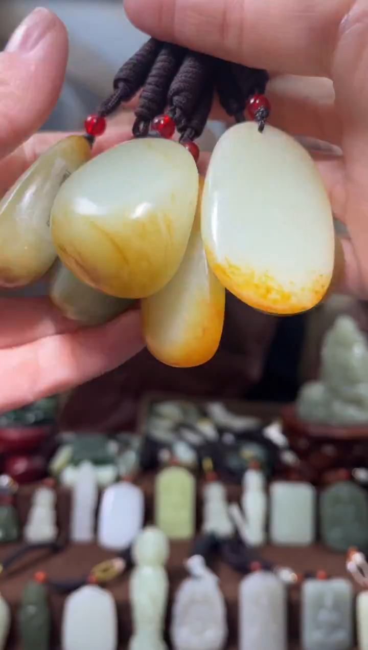 颈饰未镶嵌和田玉多样性发货拍一发一