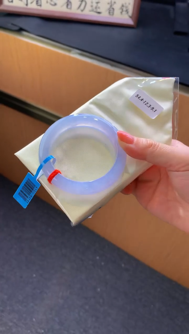 未镶嵌手镯翡翠- 圈口 54.6全款9.2万 定金2万