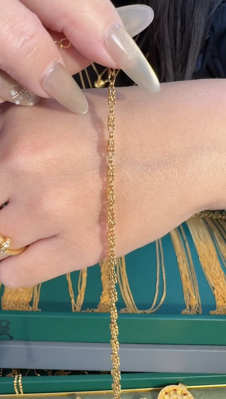 镂空五花手链 3.12（附带礼盒包装）