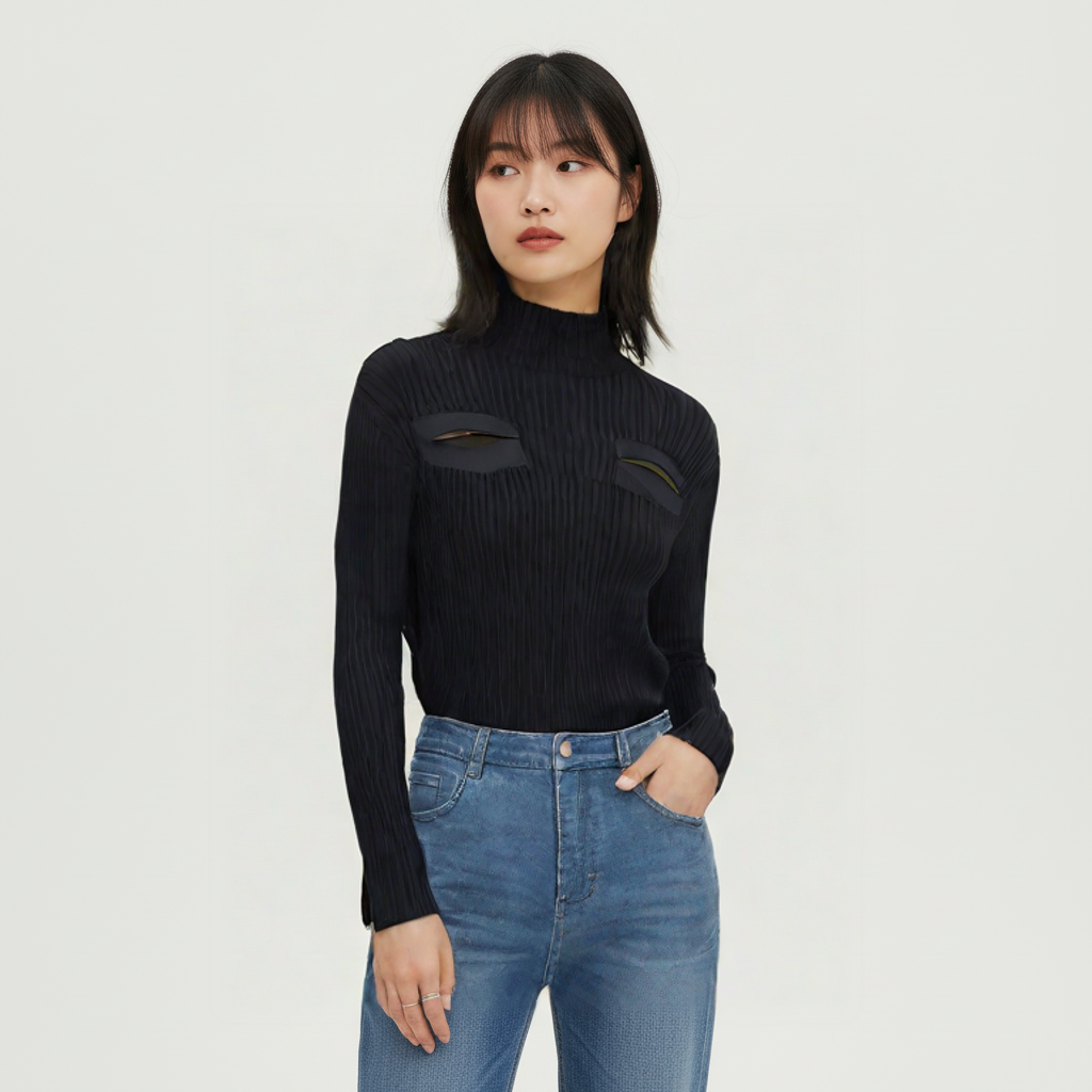 99新 BOTTEGA VENETA/葆蝶家 针织薄款风毛针织衫99新/fz162