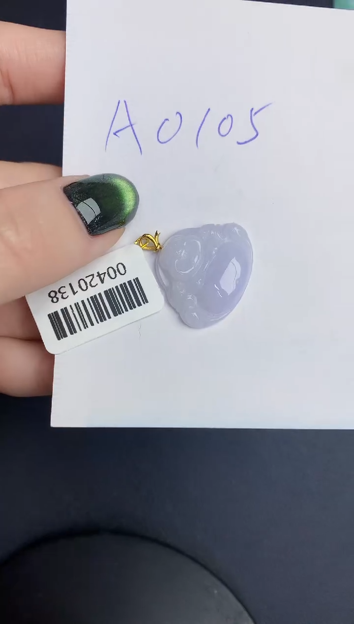 【闪购商品】翡翠颈饰18K金镶嵌0000000000