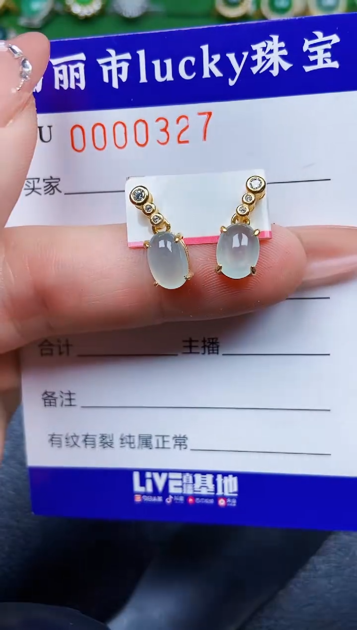 【闪购商品】翡翠颈饰银S925镶嵌0327