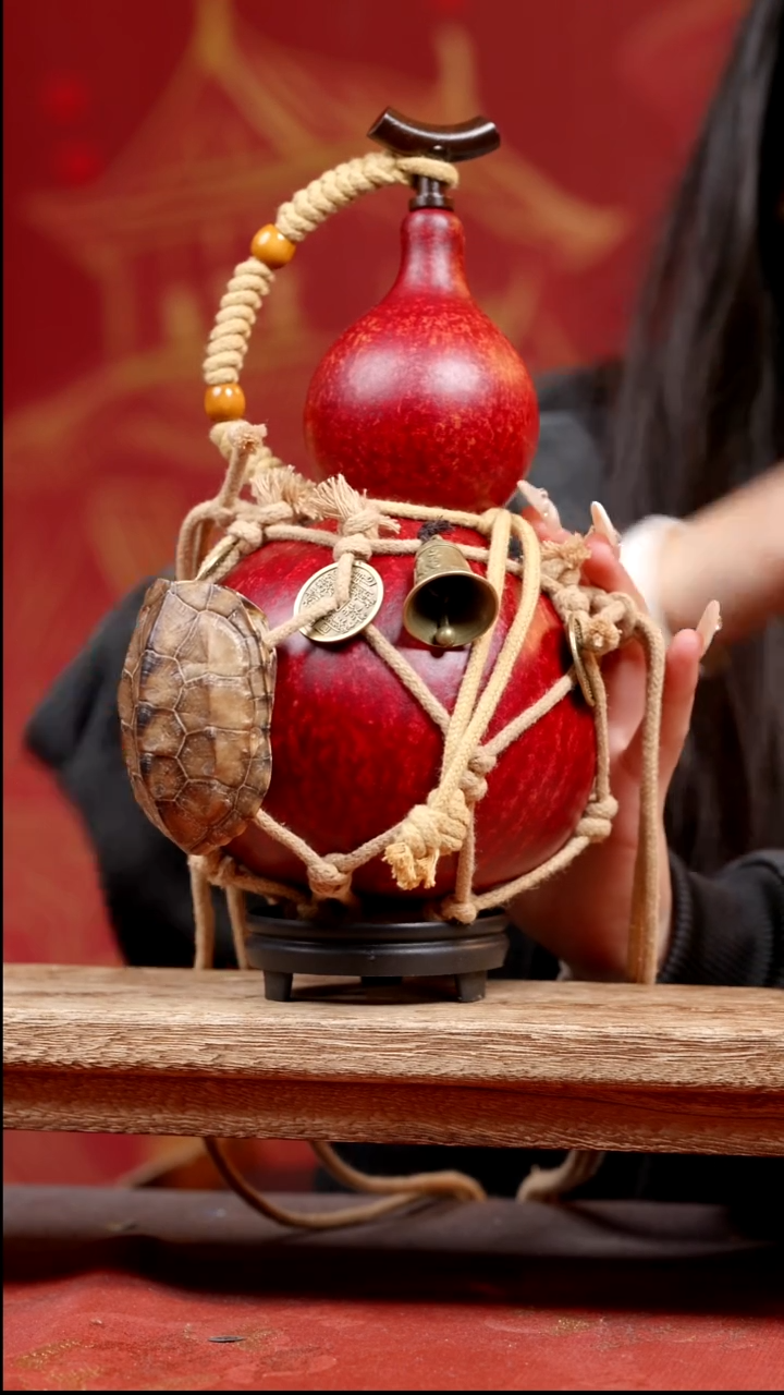 28号纯手工制作天然大漆真葫芦