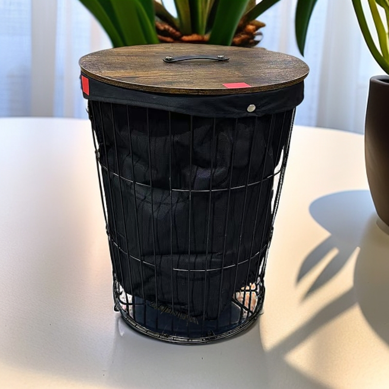 家用脏衣篓黑白颜色随机发