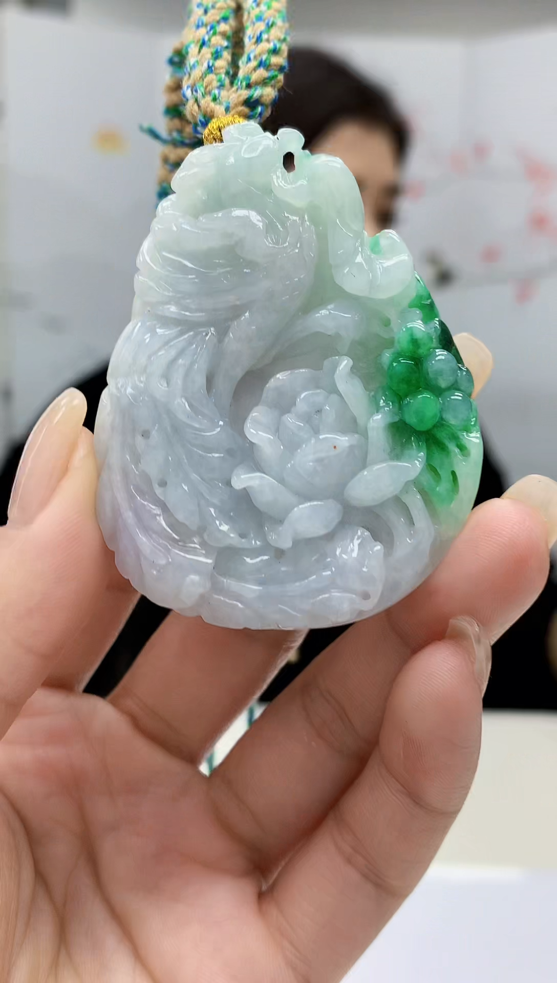 【闪购商品】定制翡翠未镶嵌4829lr-毛货挂件29