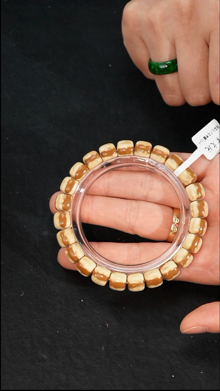 手串紫金鼠纯实心三花精工单圈10*9mm