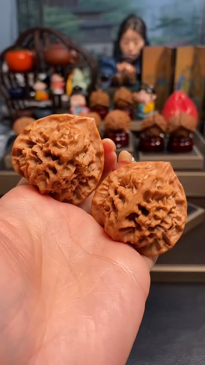 【闪购商品】文玩核桃把件A 265帝王46尺