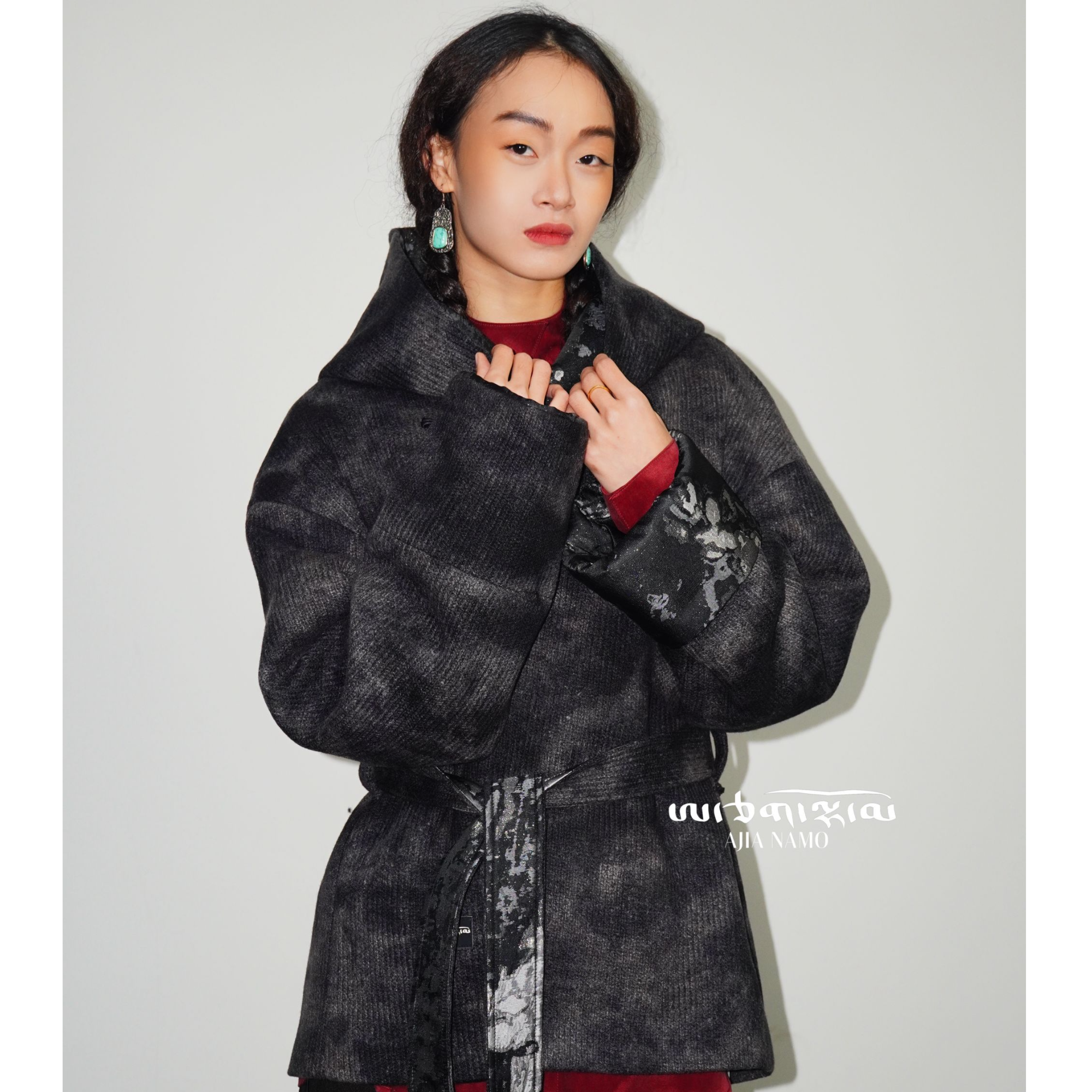 AJ-NAMO原创设计款连帽款外套820