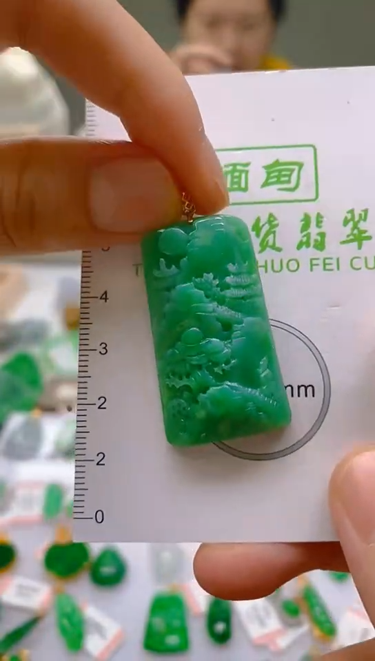 【闪购商品】翡翠颈饰18K金镶嵌新号开播，全场乱卖