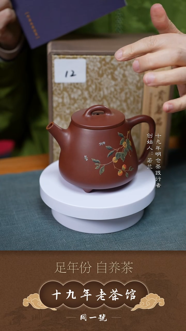 茶壶紫砂宜兴原矿紫砂精品壶12号