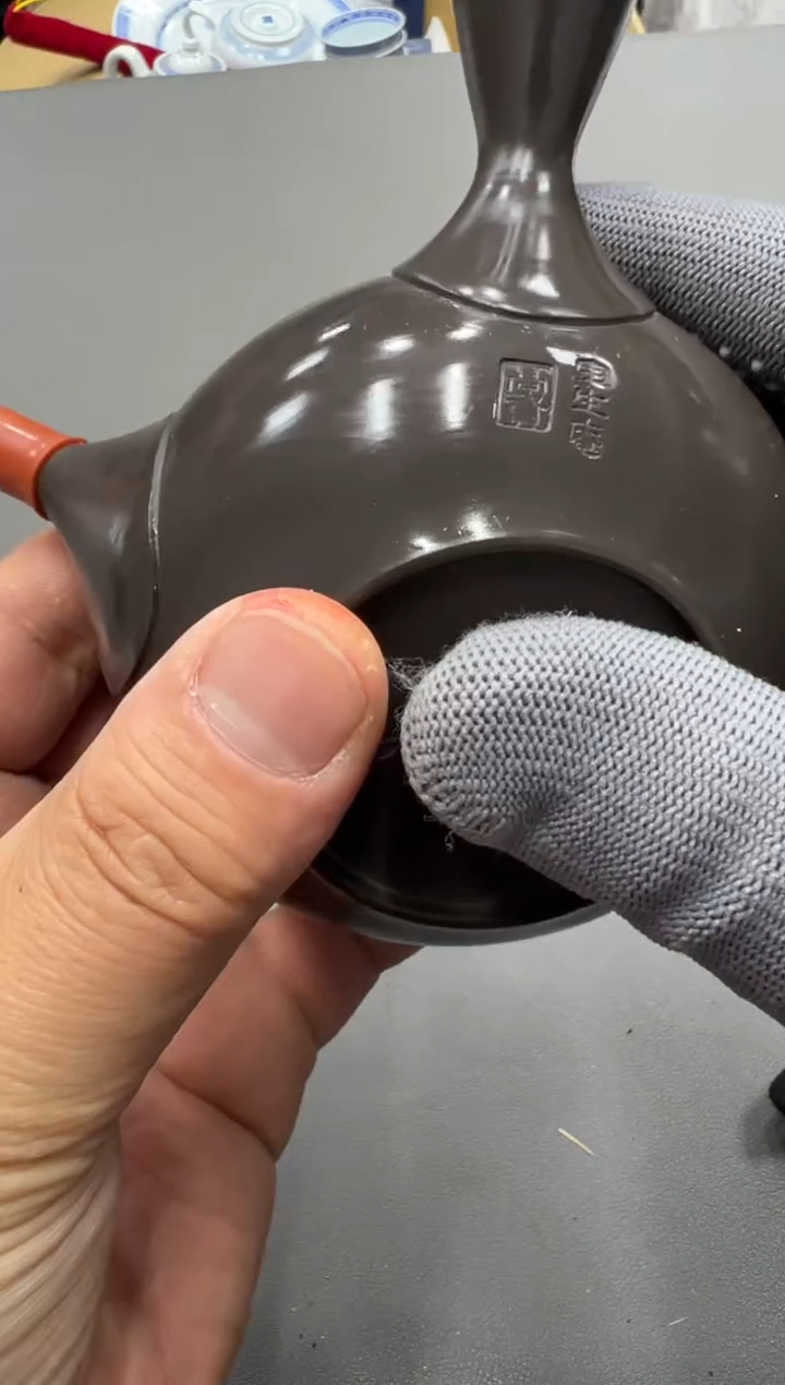 陶瓷橙**檬工艺品小四孤品收藏