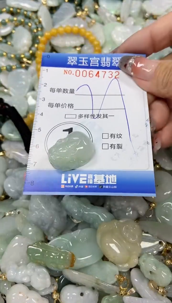 【闪购商品】翡翠颈饰未镶嵌闪购商品0064732