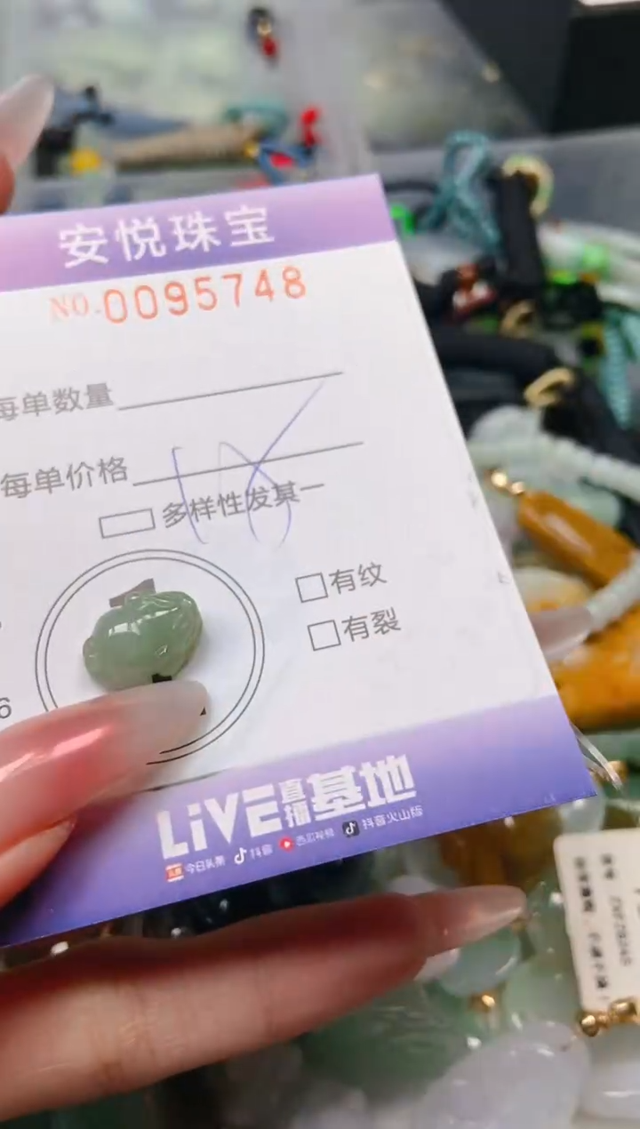 【闪购商品】翡翠颈饰未镶嵌闪购0095748