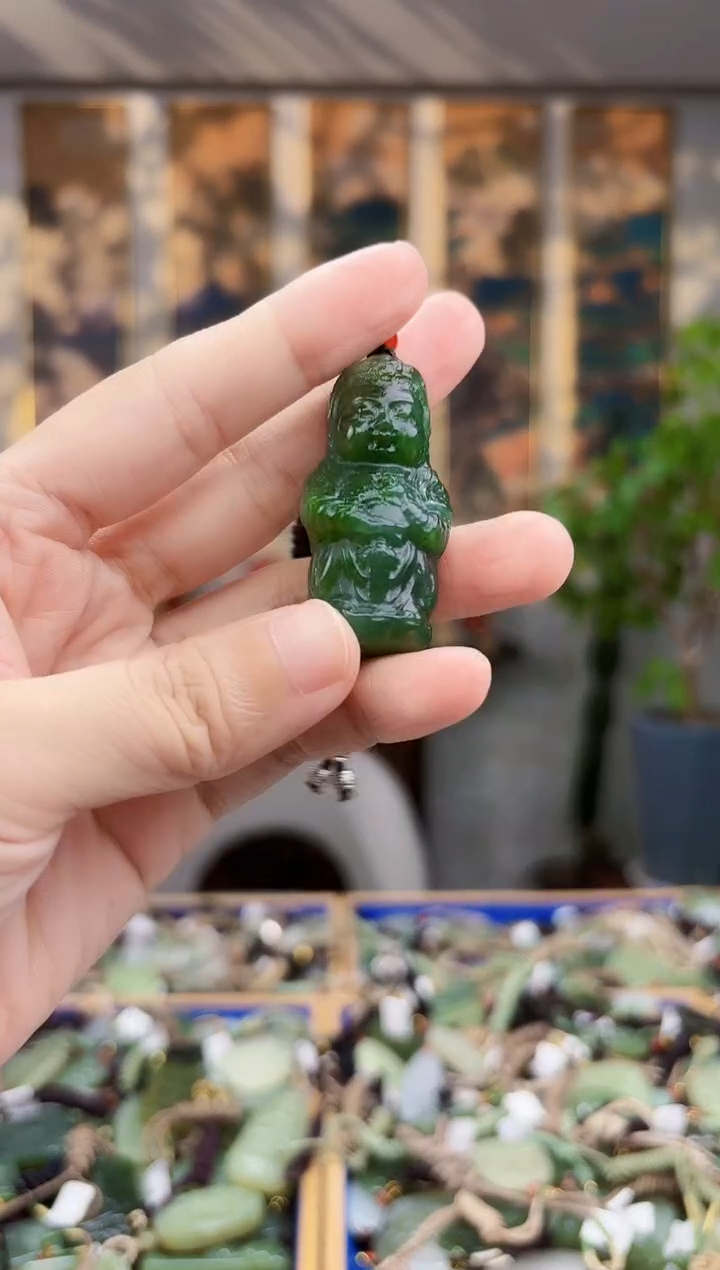未镶嵌和田玉挂件拍一发一