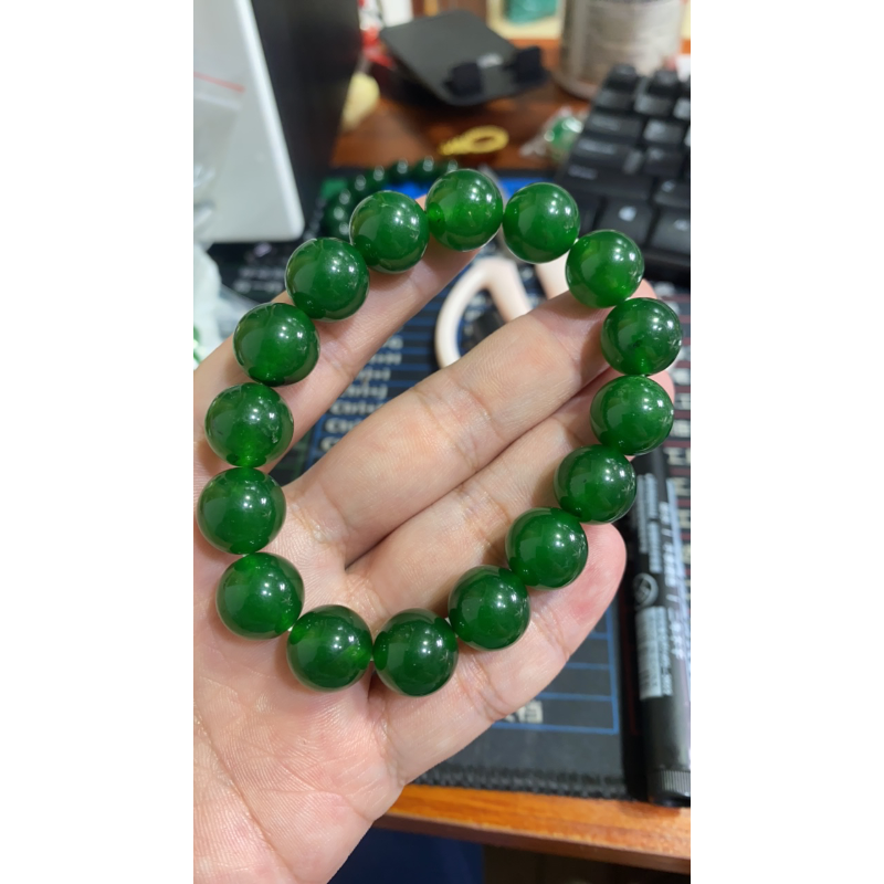 D 662 卡13 满绿手串