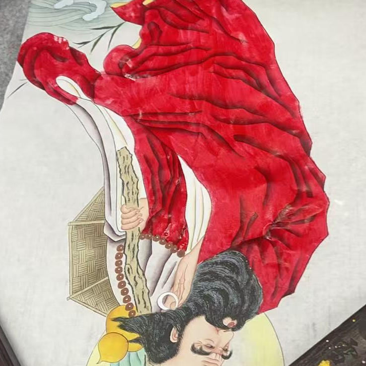 橱窗展示/山艺文化/ 王奉超（鲁钰）老师/宣纸国画/带证书（展示）