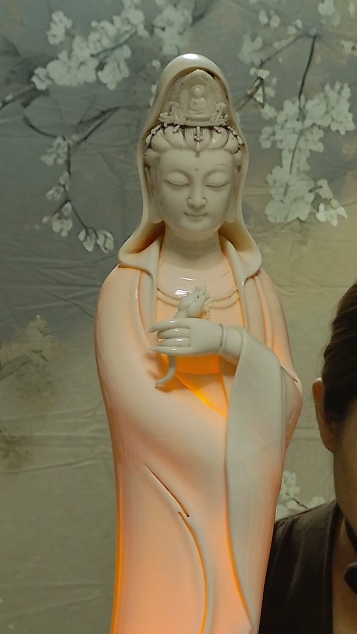 佛像石*德化瓷观音造像