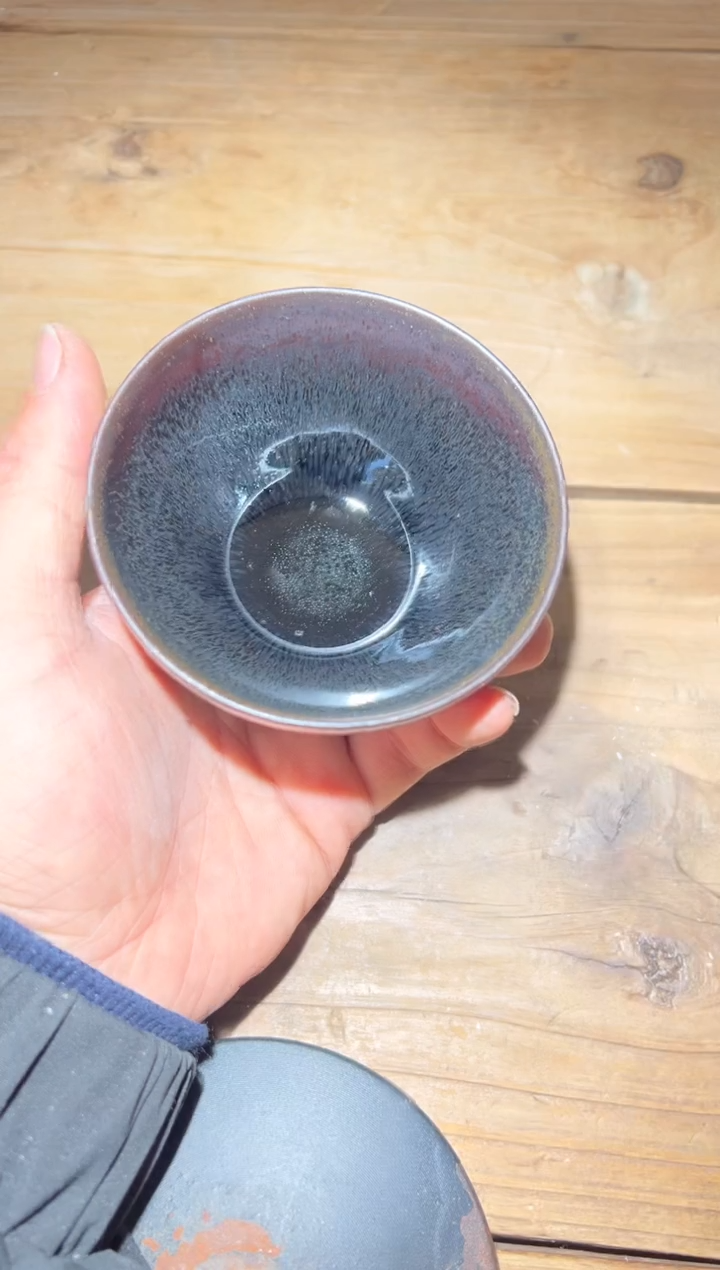 茶盏老木头精选柴烧383
