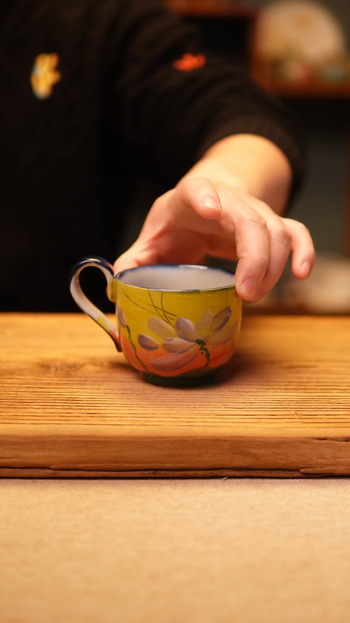 【闪购商品】@@陶园瓷舍@@纯手工手绘@高温釉下彩