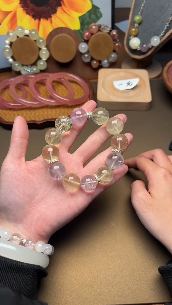 未镶嵌手串水晶1