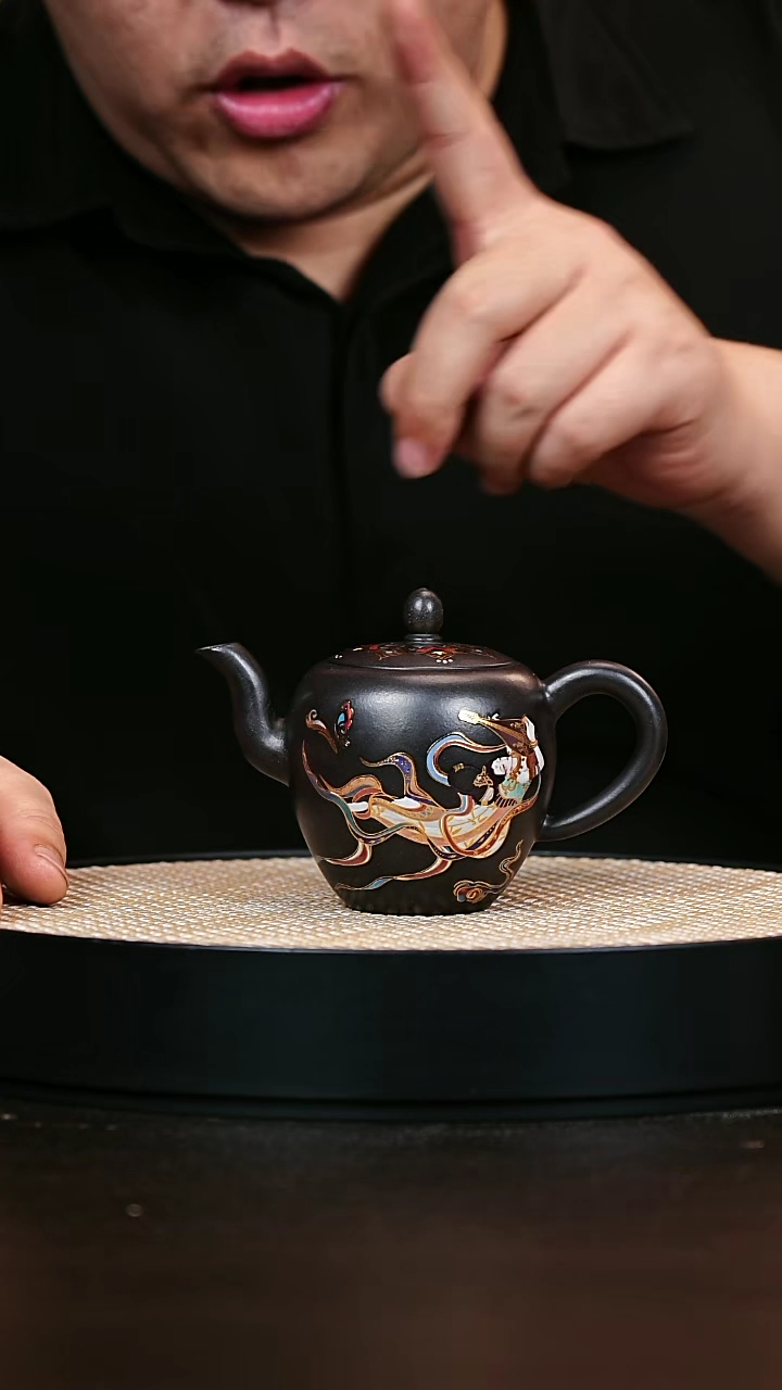 茶壶紫砂美人肩    