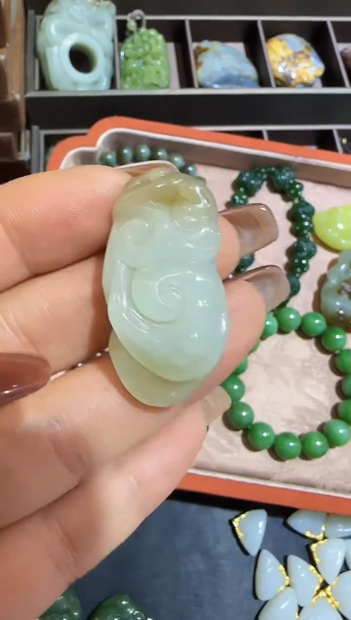 未镶嵌和田玉挂件【宏0101】138