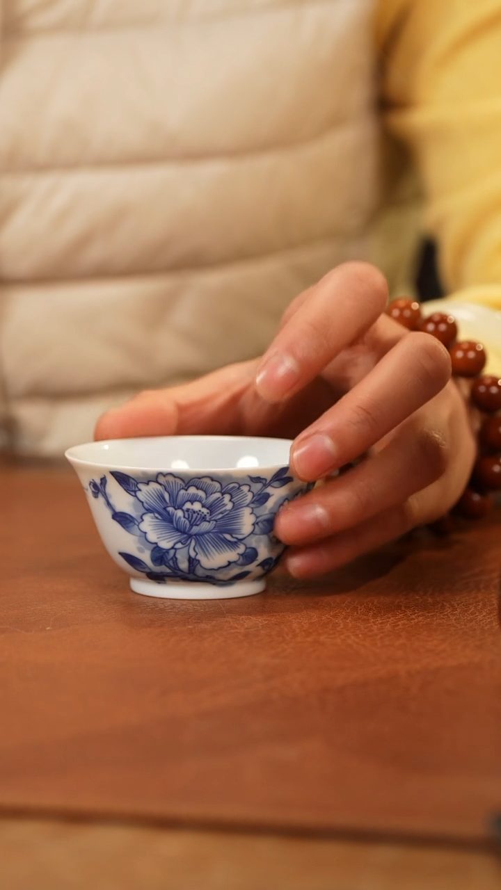 【闪购商品】杯景德镇青花主人杯