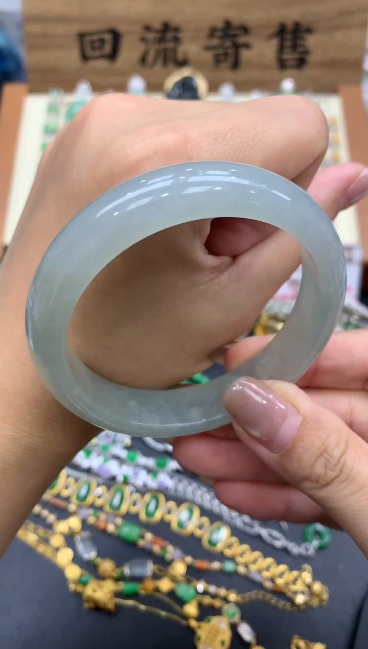 【闪购商品】翡翠手镯未镶嵌374-中国好珍宝